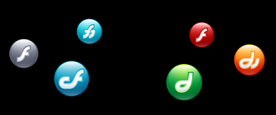 纯JS模拟flash实现3D立体旋转效果 - 溯柯网
