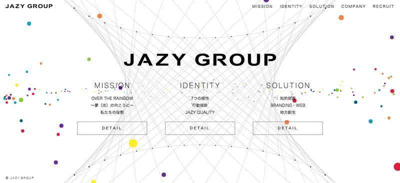 html5酷炫的企业网站引导页模板