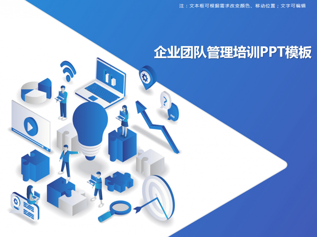 企业团队管理培训PPT模板