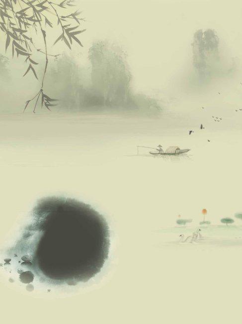 ​水墨背景