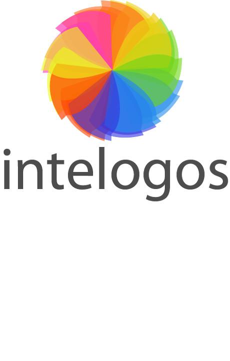 ​七彩圆形LOGO矢量