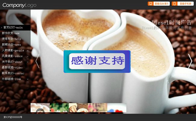 flash网站管理系统
