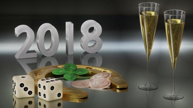 新年2018年创意图片