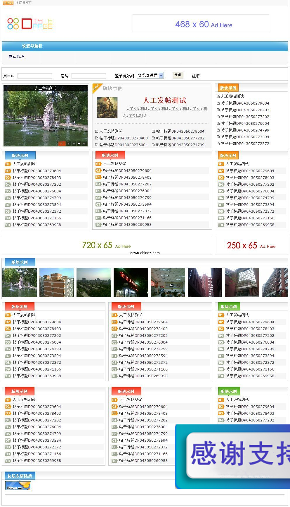DiY-Page论坛CMS v6.5 build 091029