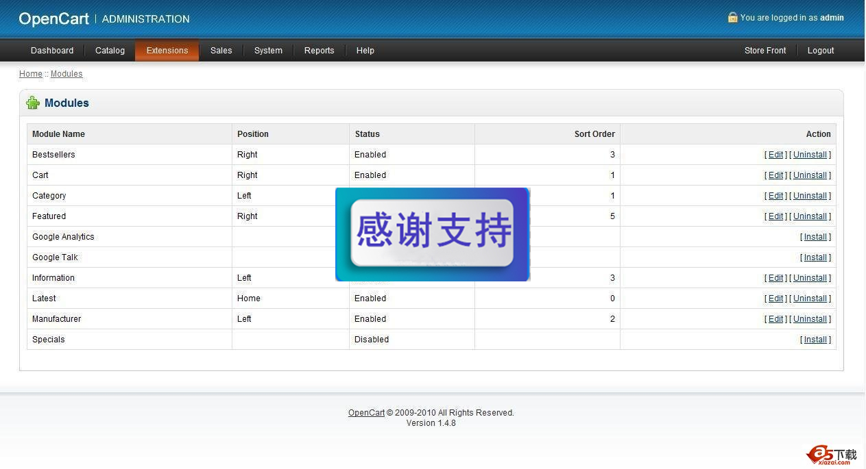 opencart