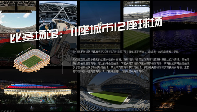 东道主介绍——2018俄罗斯世界杯主题ppt模板