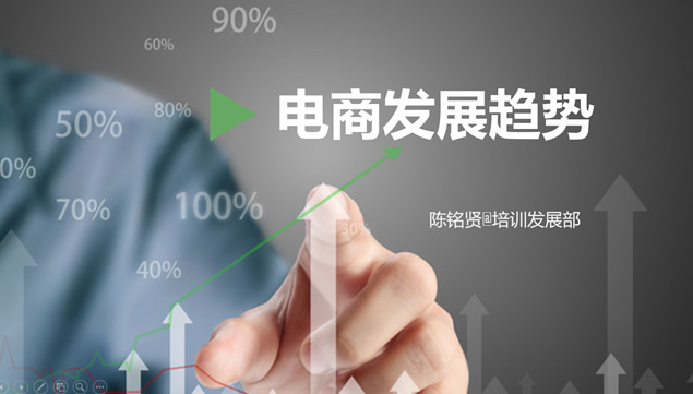 电商的现状与未来发展趋势商务培训课件ppt模板
