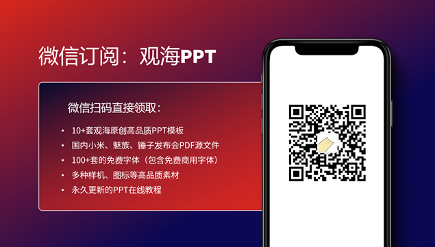 自己填充图片的大气双色调欧美风工作汇报ppt模板
