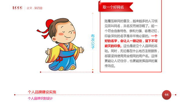 个人品牌建设——中层经理人培训ppt模板