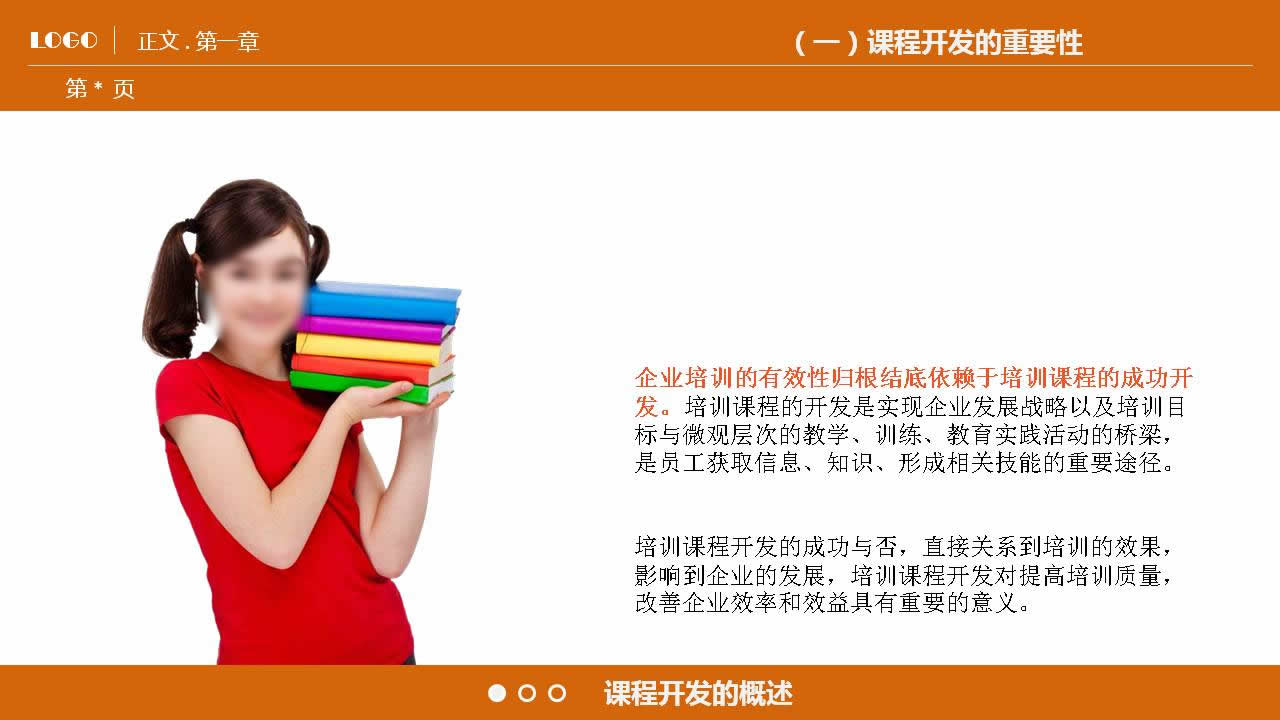 课程开发技能——讲师技能培训PPT模板2