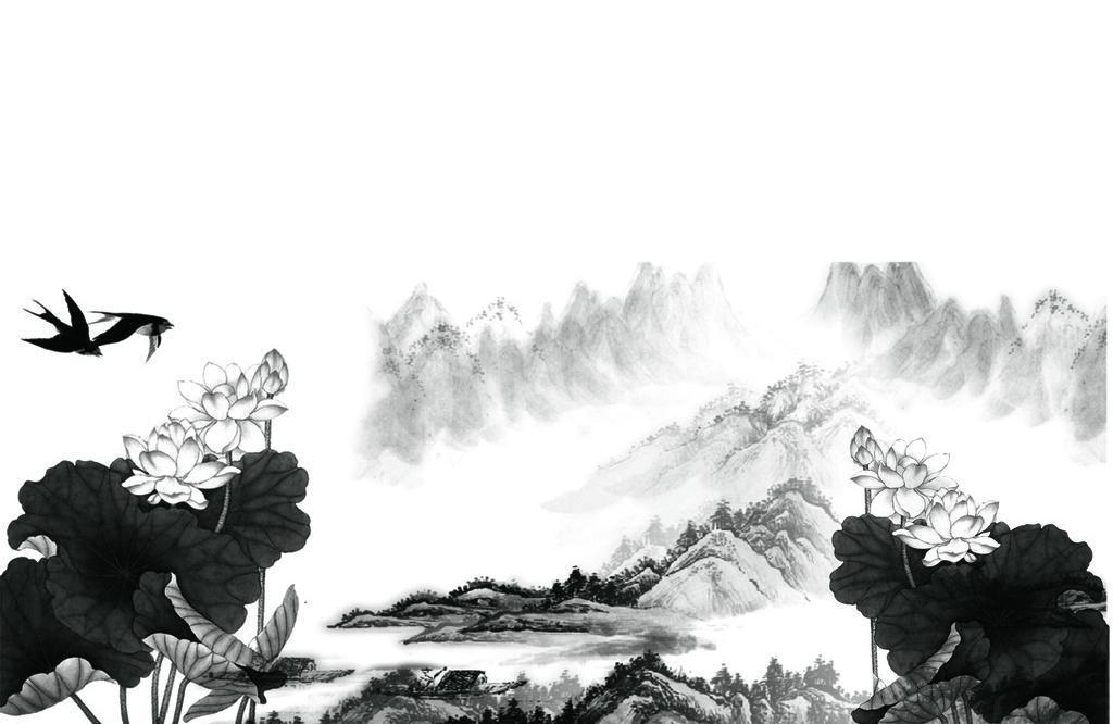 ​水墨素材笔刷