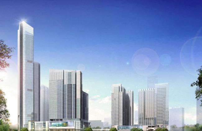 住宅区建筑效果图