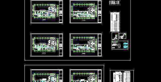 ​空调设备电气施工图