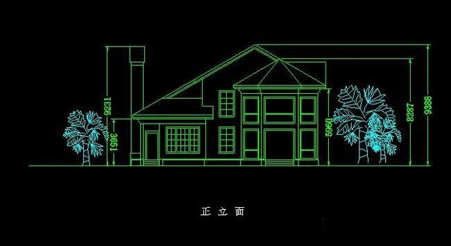 2层3室3厅3卫A型别墅设计方案