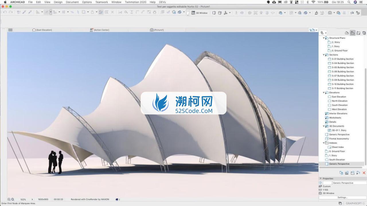 Archicad 27 for Mac v27.2.2 (5060)激活版 3D建模软件