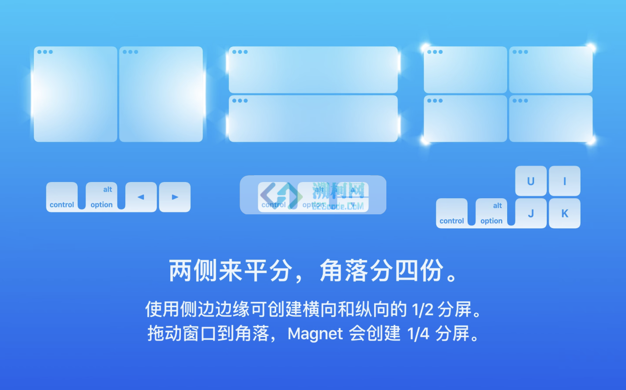 Magnet for mac v3.0.7 英文免激活版 macOS窗口管理软件