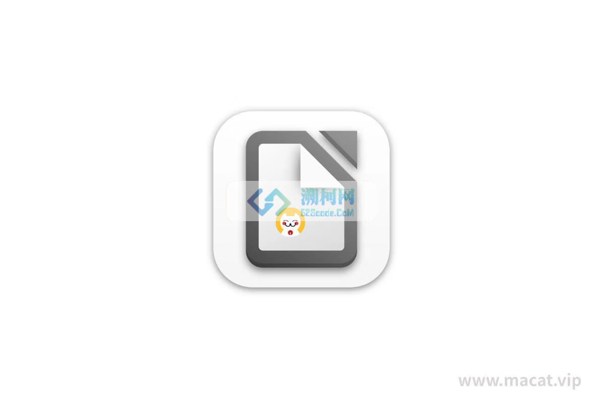 LibreOffice for Mac v25.2.2 正式版 office办公套件 开源软件