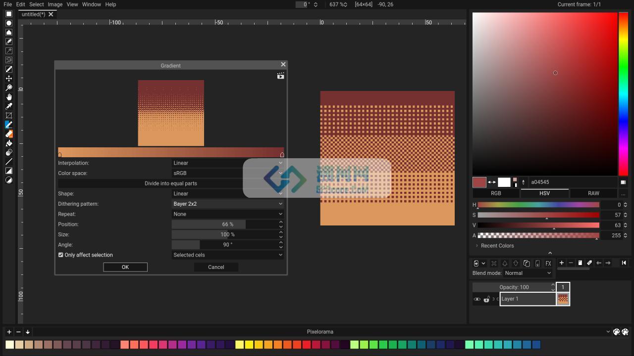 Pixelorama for Mac v1.1.1 中文版 像素动画编辑制作软件