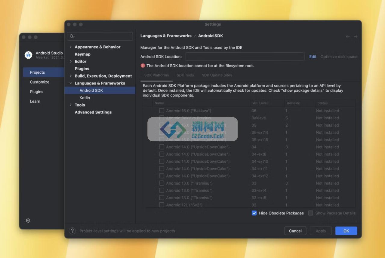 Android Studio for mac v2024.3.1.14免费版 Android集成开发环境