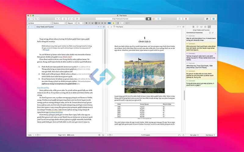 Scrivener 3 for Mac v3.4.0 中文激活版 最好用的mac写作软件