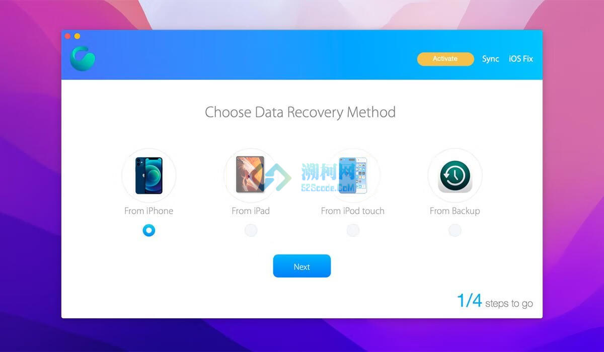 Omni Recover 3 for Mac v3.6.15激活版 iPhone数据恢复工具