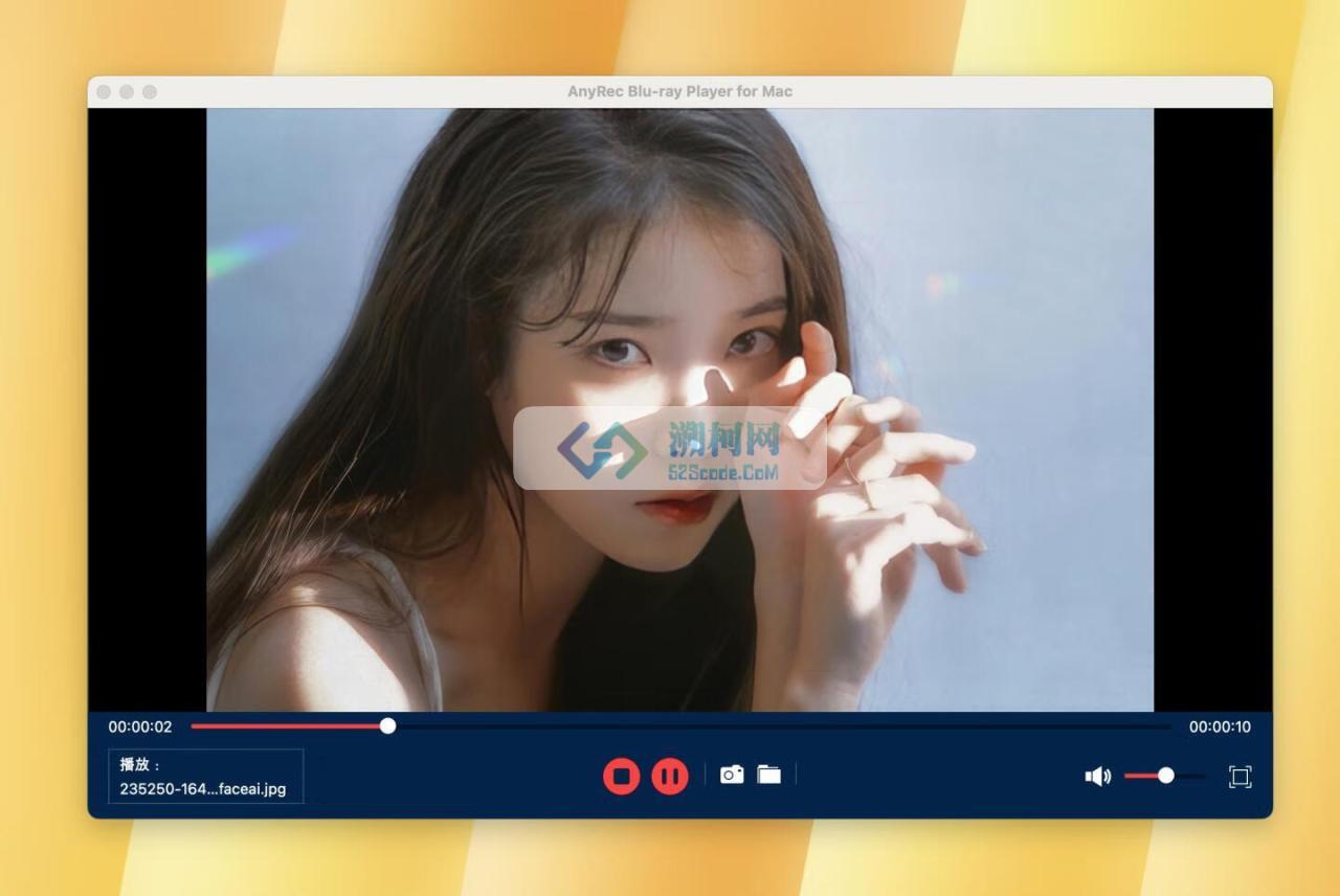 AnyRec Blu-ray Player for mac v1.0.18激活版 蓝光多媒体播放器