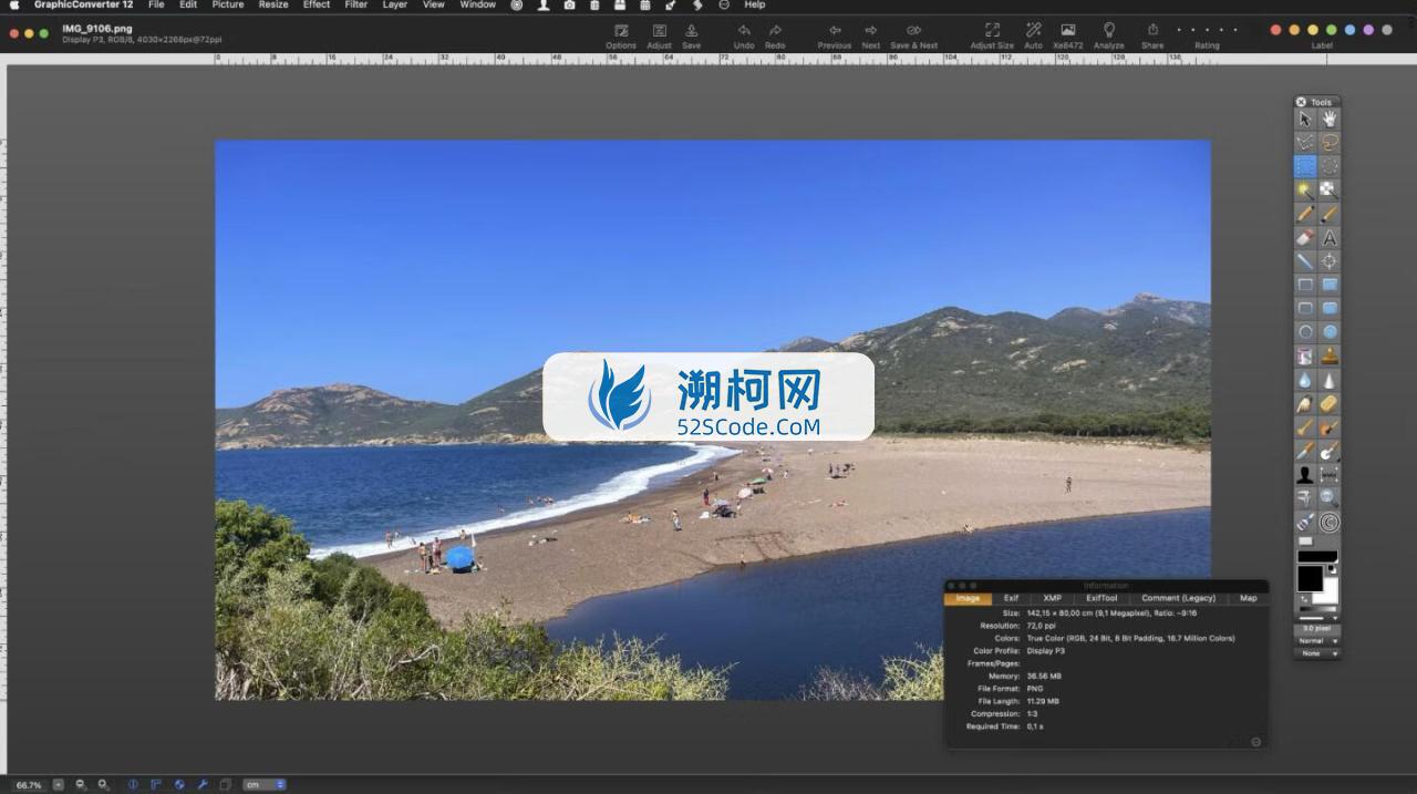 GraphicConverter 12 for Mac v12.2.2(6635)中文激活版 图片浏览器