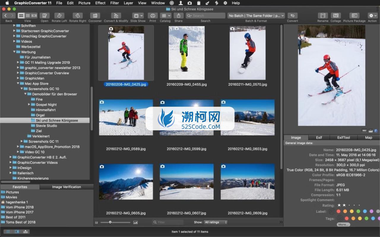 GraphicConverter 12 for Mac v12.2.2(6635)中文激活版 图片浏览器
