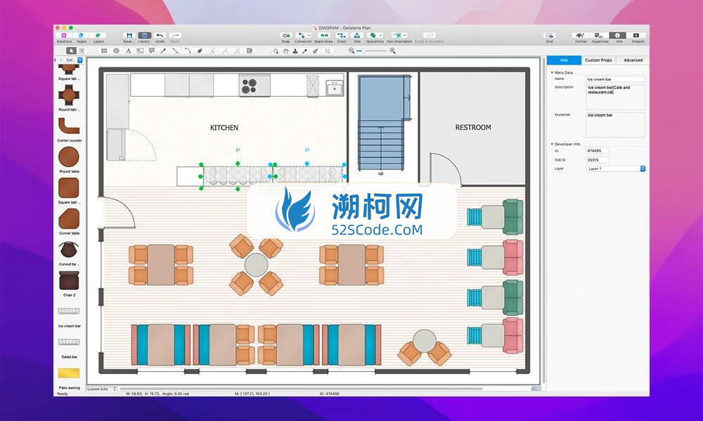 ConceptDraw DIAGRAM for Mac v17.0.0.468激活版 商业图形设计软件