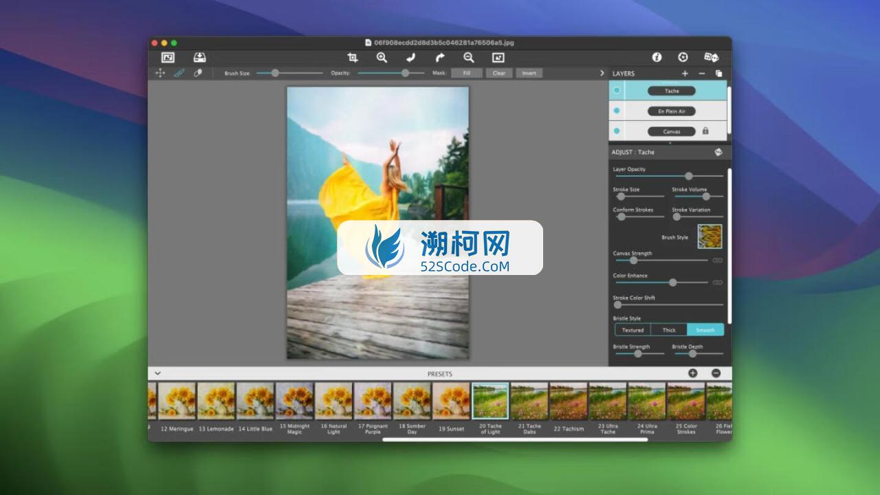 JixiPix Artista Impresso for Mac v1.8.27激活版 好用的油画滤镜工具