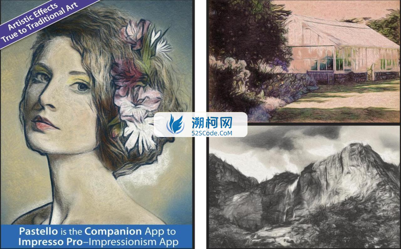 JixiPix Pastello Pro for Mac v6.0.102激活版 照片转绘画特效工具