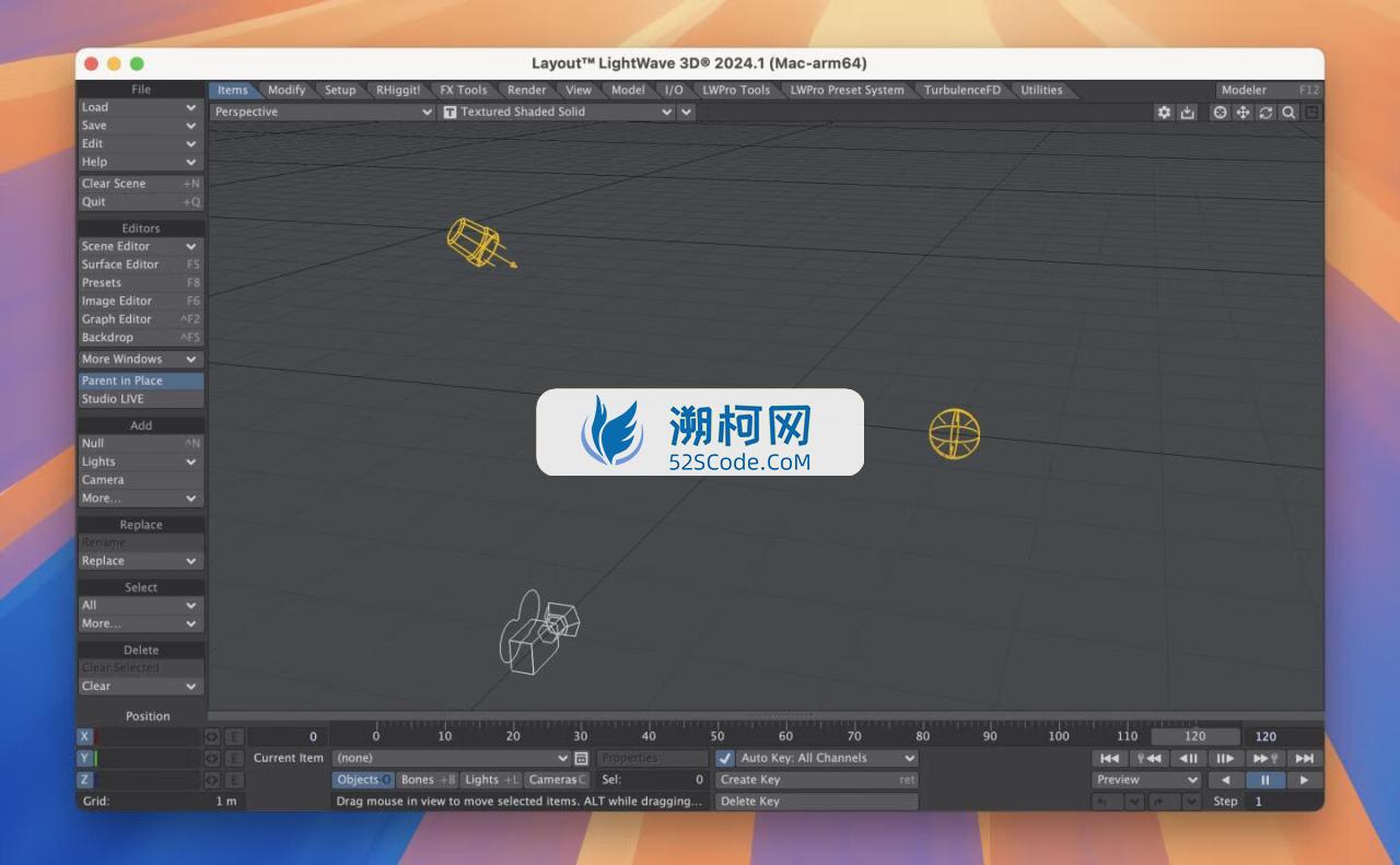 NewTek LightWave 3D for mac v2024.1.0激活版 3D动画制作软件