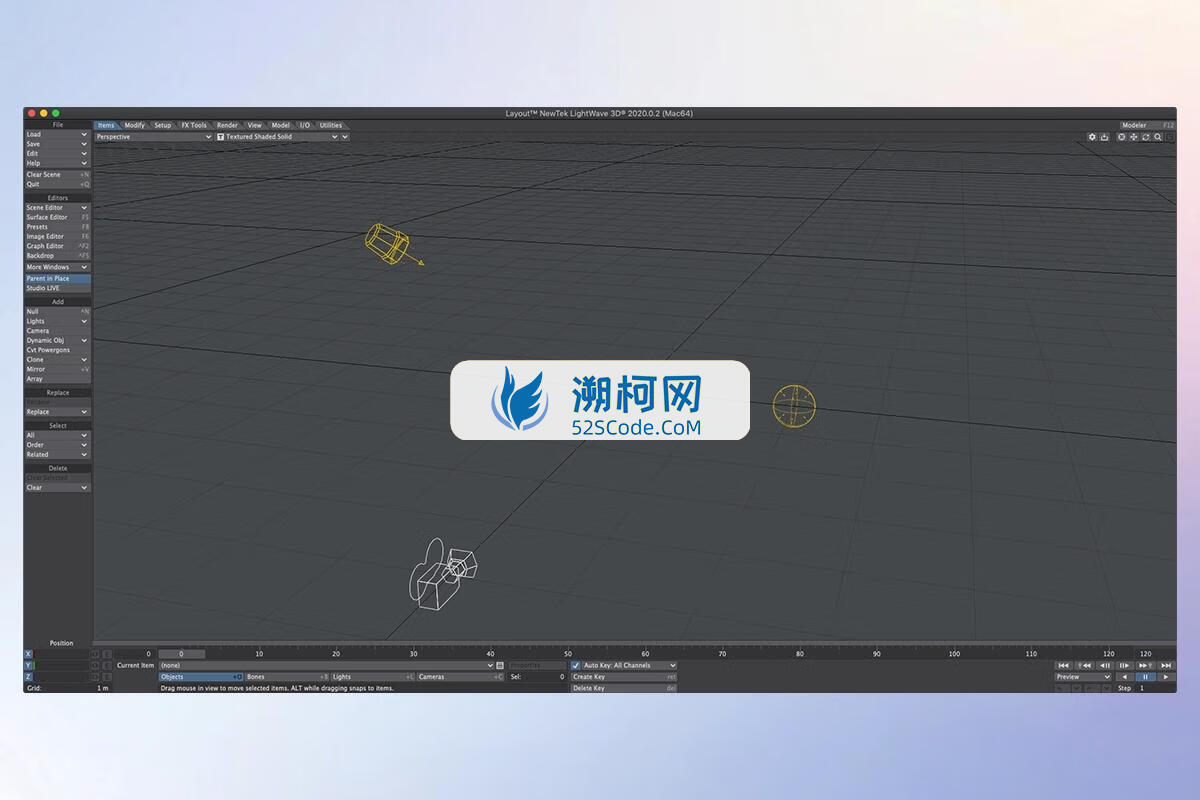 NewTek LightWave 3D for mac v2024.1.0激活版 3D动画制作软件