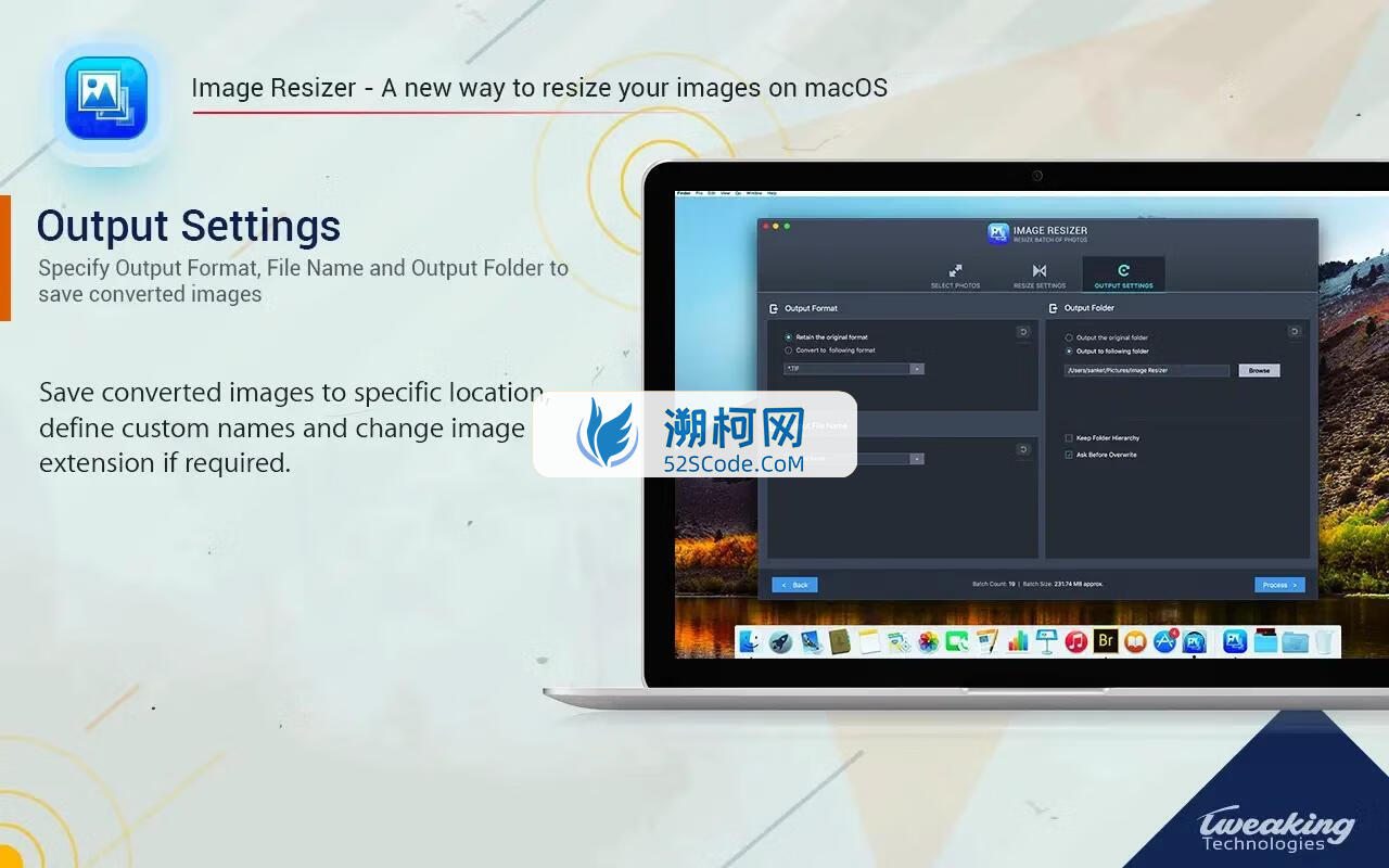 Image Resizer - Resize Photos for Mac v4.1激活版 图像尺寸批量修改工具