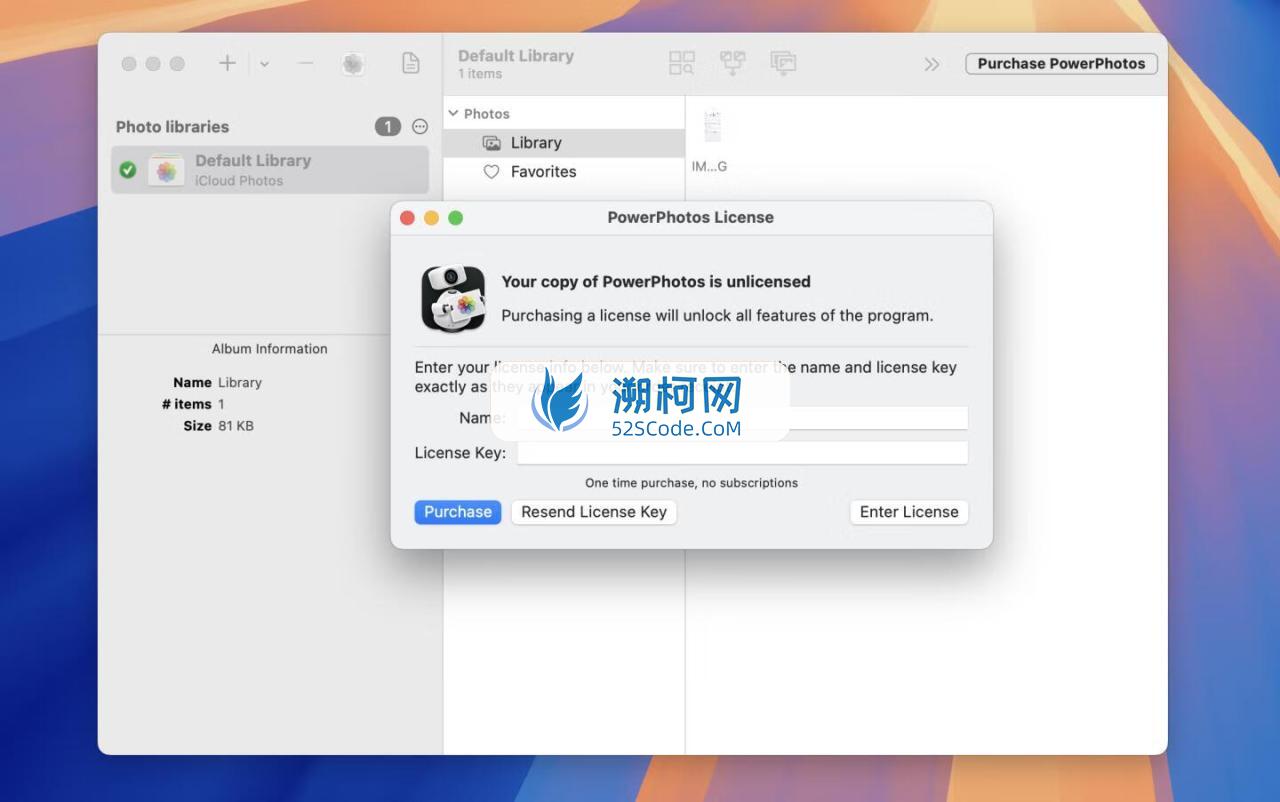 PowerPhotos for Mac v2.6(2079) 注册版 mac专用图片管理工具