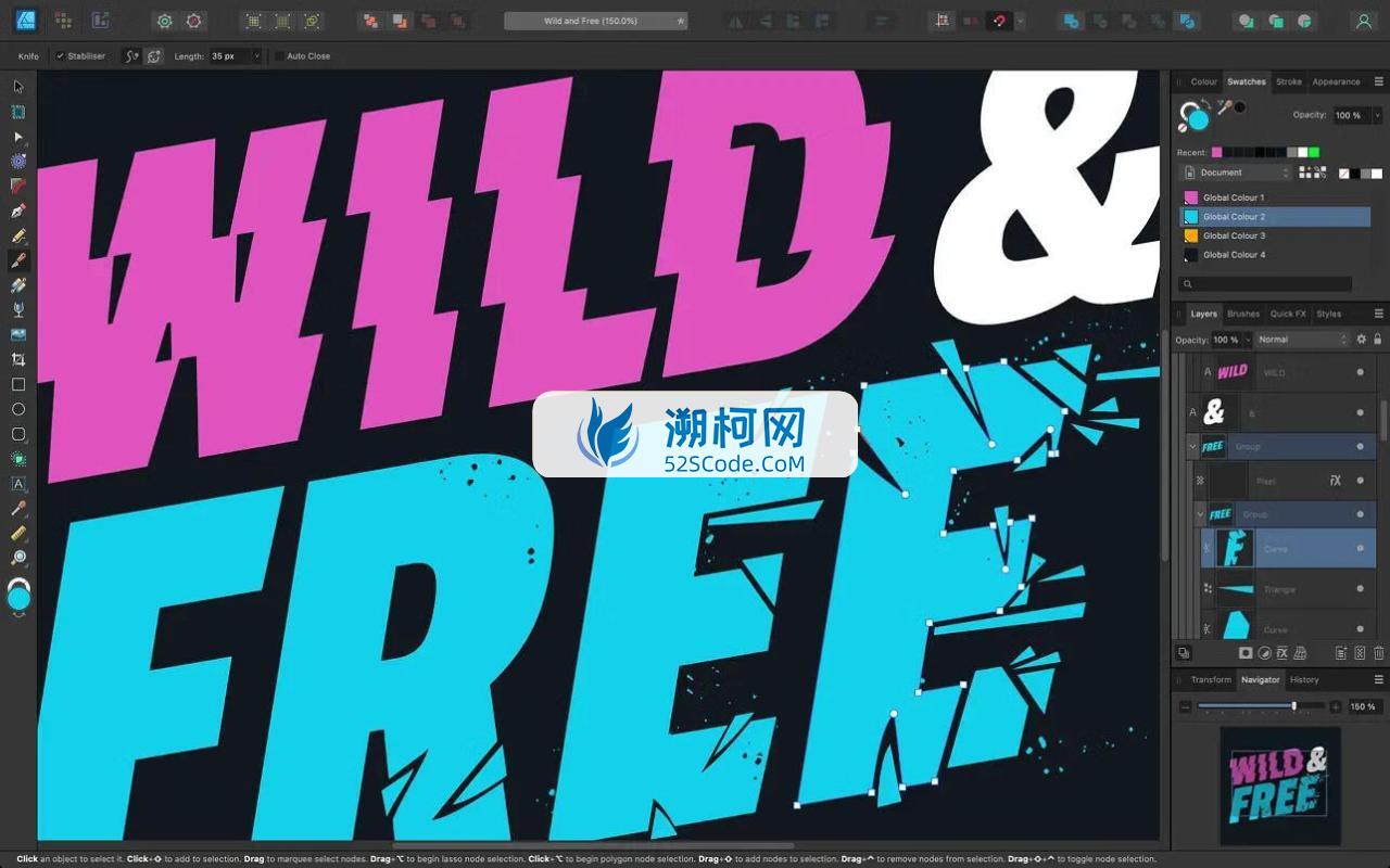 Affinity Designer 2 for Mac v2.5.2.2486 中文注册版 好用的矢量图设计软件