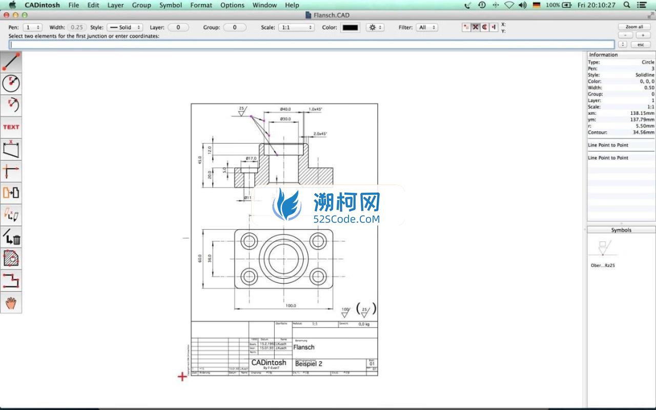 CADintosh X for Mac  v8.8.7 (745)激活版 CAD制图软件