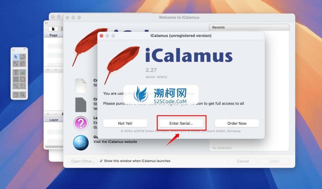 iCalamus for mac v2.27注册激活版 功能全面的版面设计工具