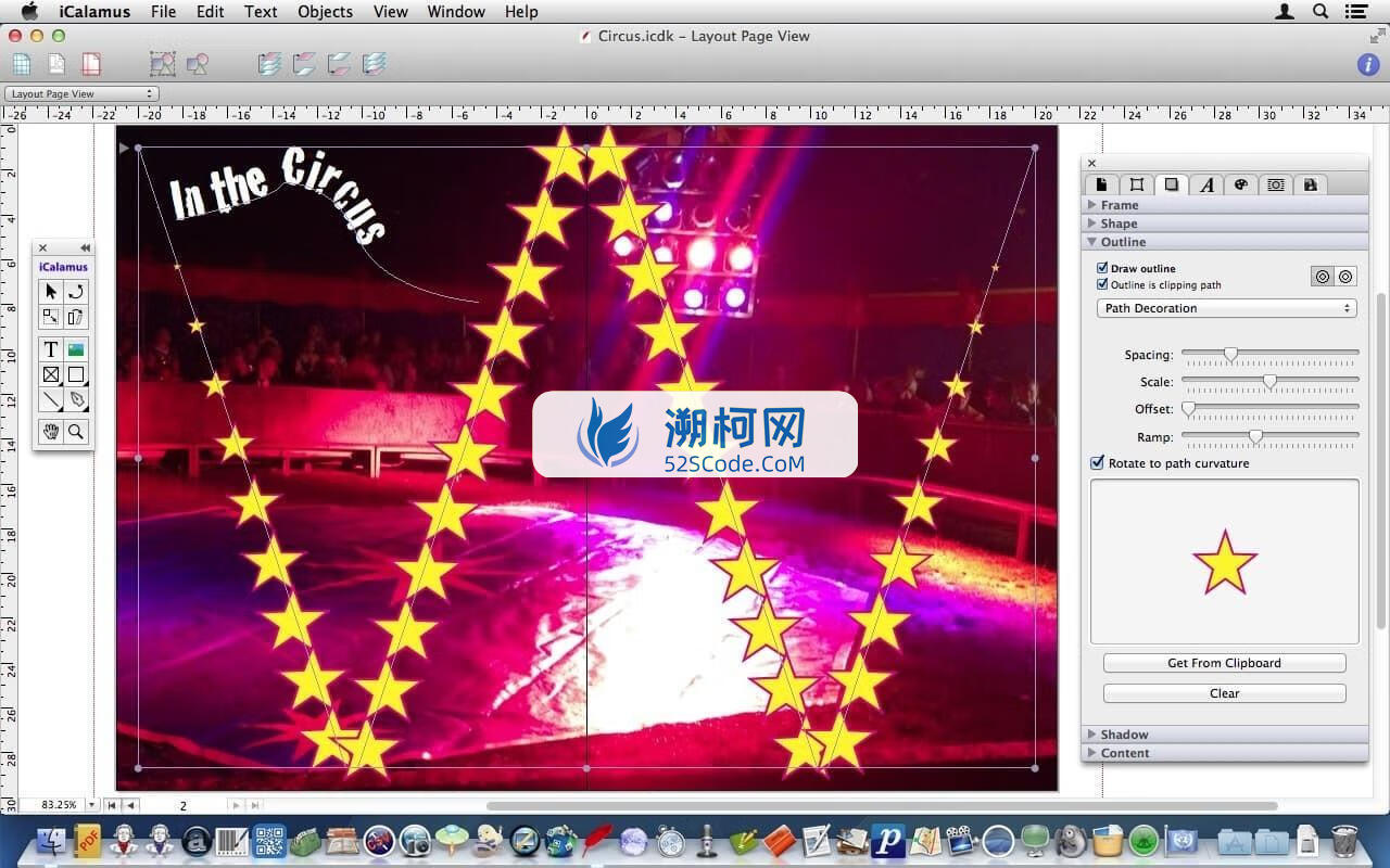 iCalamus for mac v2.27注册激活版 功能全面的版面设计工具