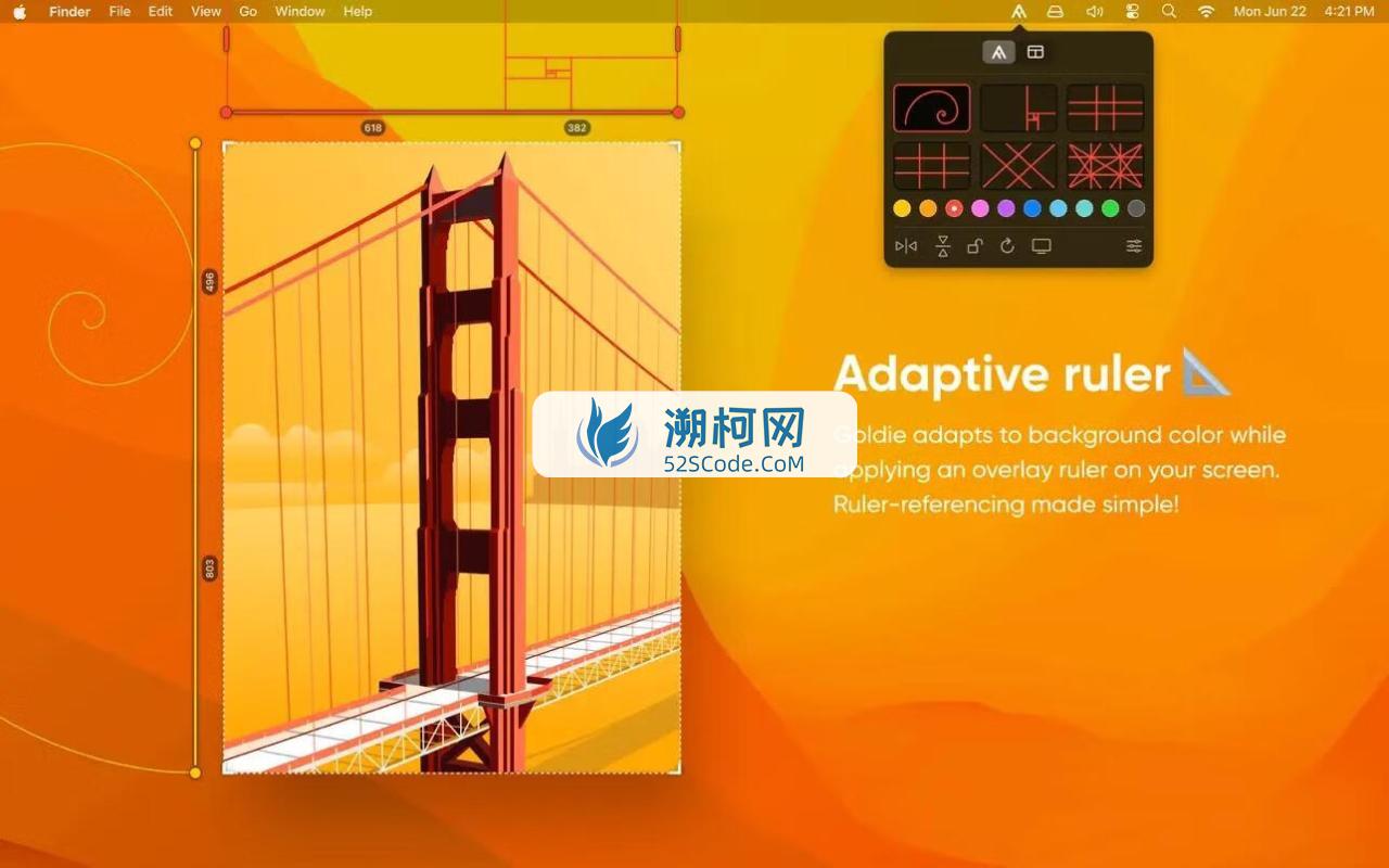 Goldie App for Mac v2.3.0 免激活 黄金比例设计软件