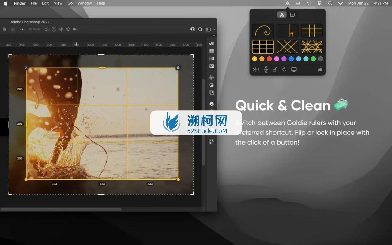 Goldie App for Mac v2.3.0 免激活 黄金比例设计软件