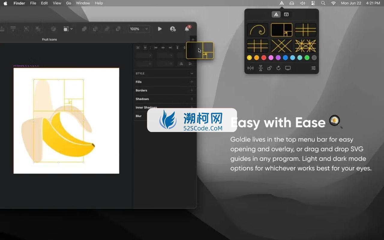 Goldie App for Mac v2.3.0 免激活 黄金比例设计软件