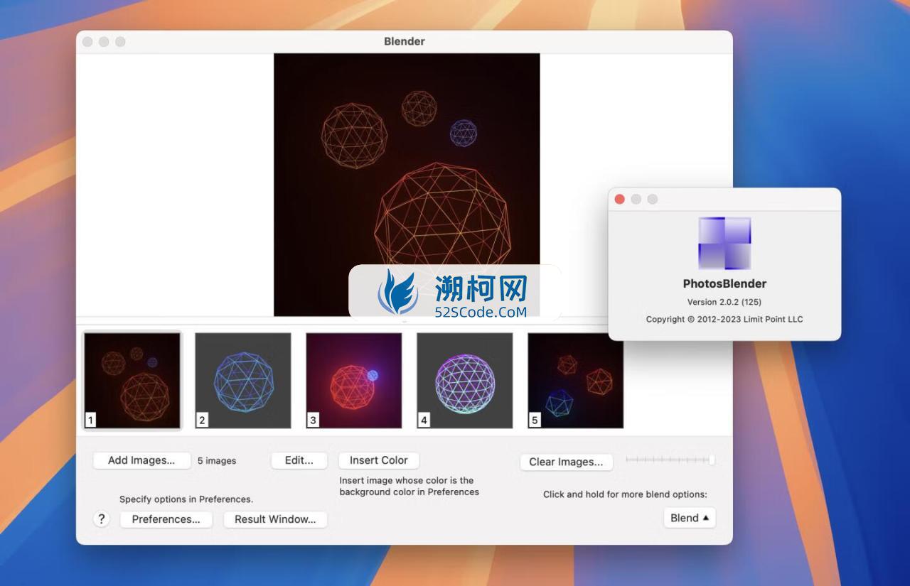 PhotosBlender for Mac v2.0.2激活版 图片合成工具