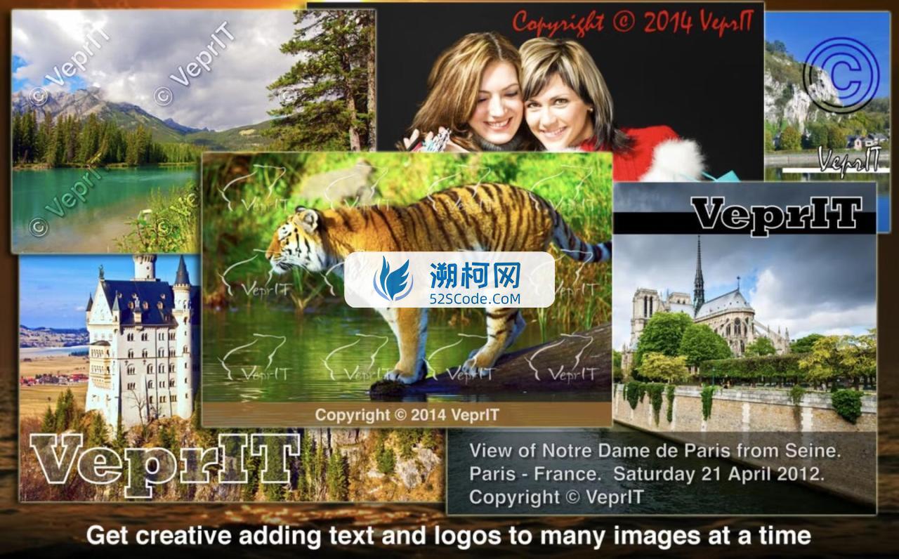 Watermark Sense for Mac v1.4.4激活版 批量图像水印添加工具