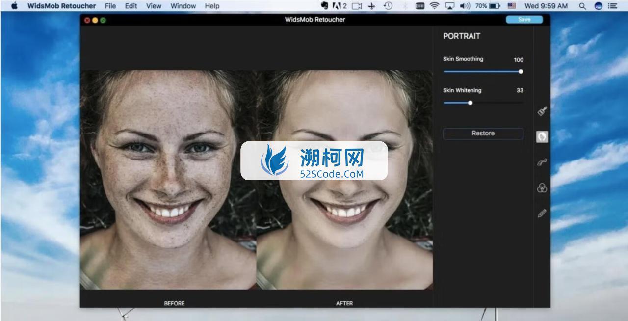 WidsMob AI Retoucher for Mac v3.18 中文版 AI照片编辑工具