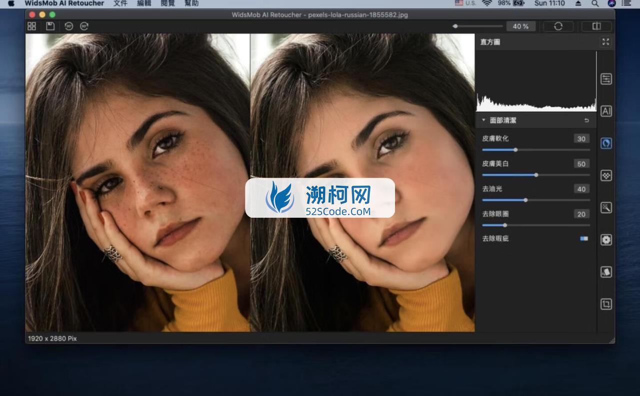WidsMob AI Retoucher for Mac v3.18 中文版 AI照片编辑工具
