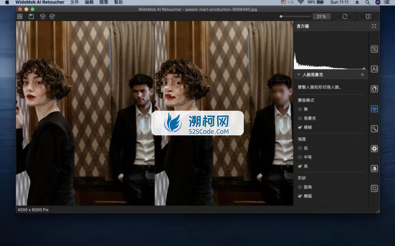 WidsMob AI Retoucher for Mac v3.18 中文版 AI照片编辑工具
