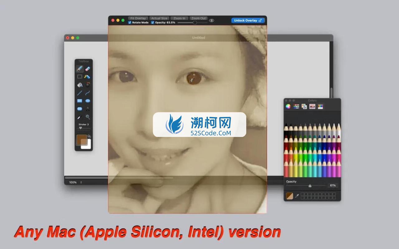 Overlay for Mac v4.32 英文激活版 图像和文档透明显示工具