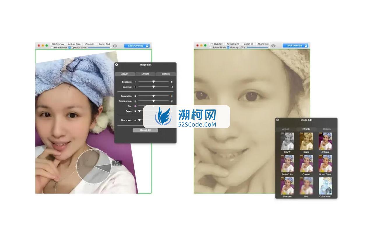 Overlay for Mac v4.32 英文激活版 图像和文档透明显示工具