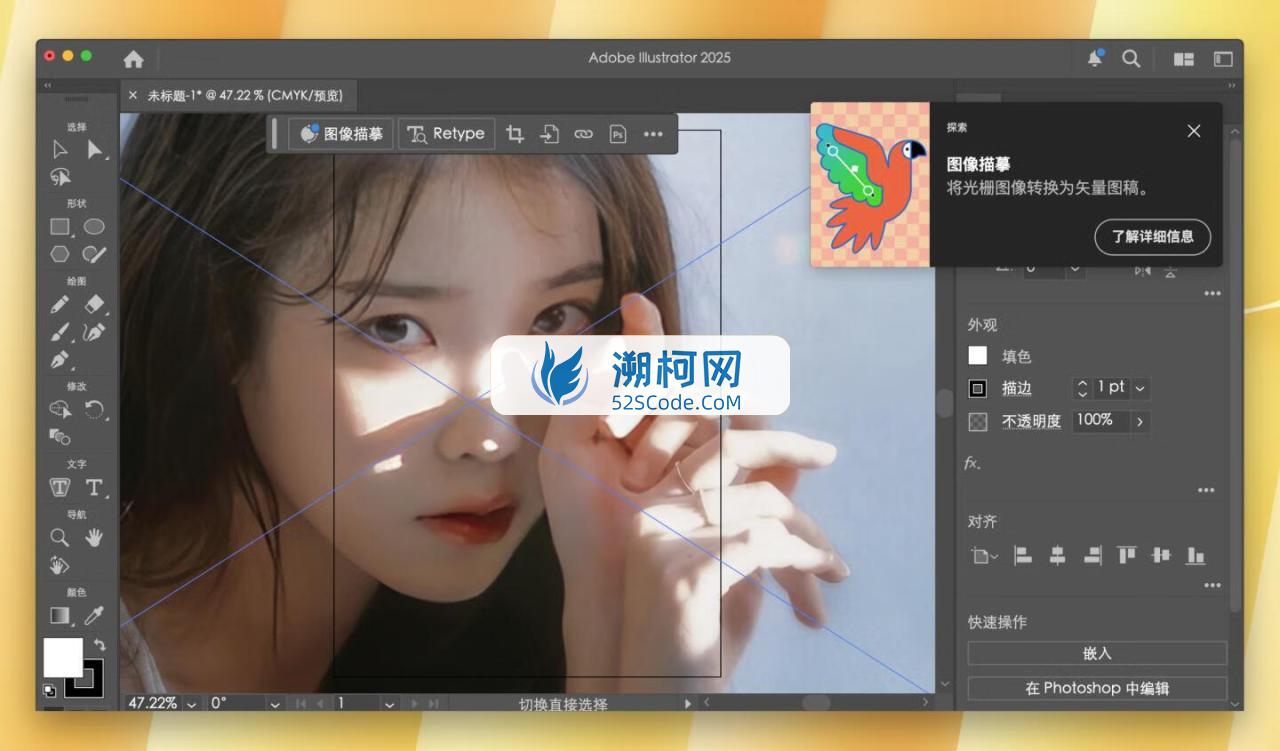 Adobe Illustrator 2025 for Mac v29.3.0 破解版 M专用 (Ai 2025中文版) Adobe Illustrator 2025 for Mac v29.3.0 破解版 M专用 (Ai 2025中文版)